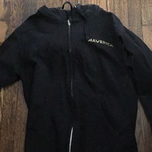 Black maverick Logan Paul zipper up